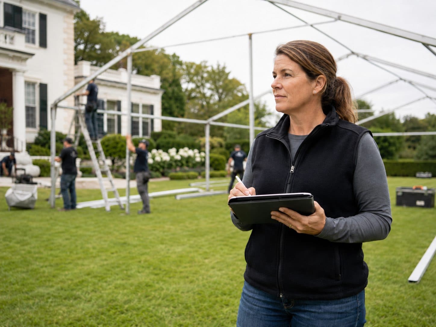 Tents rental operator managing bookings with Korent